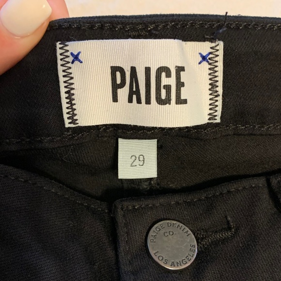 Paige distressed skinny jeans - Picture 4 of 7